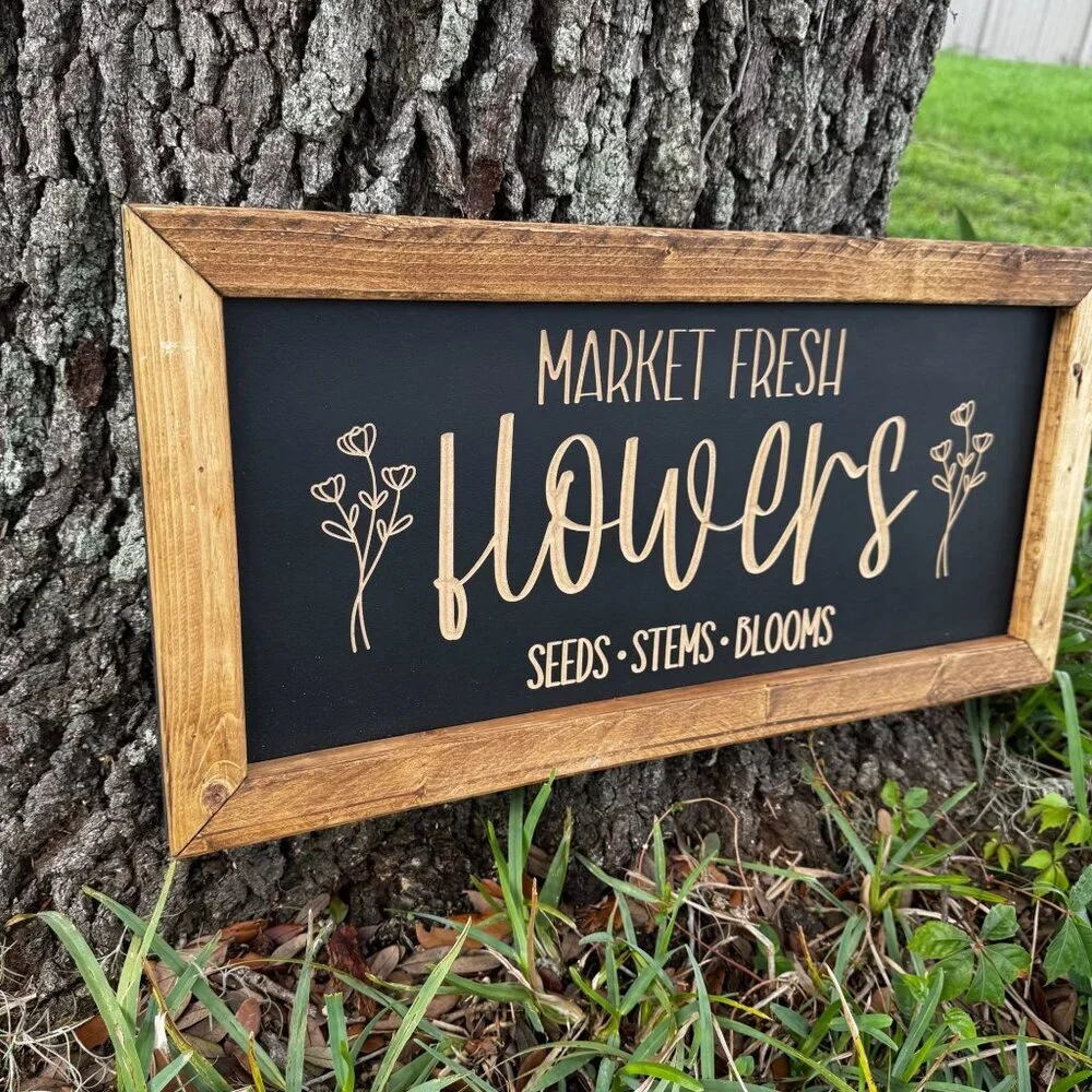 Home decor, handmade decor, wall hanging, rustic, farmhouse, flowers